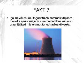 10 huvitavat fakti tuumaenergia kohta #8