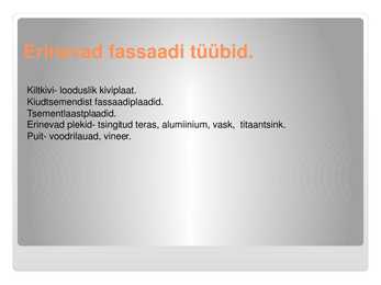 Erinevad fassaadikivid #4