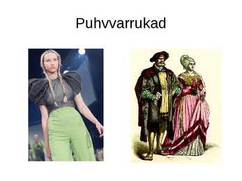 Rõivaste ajalugu ja tänapäev #6