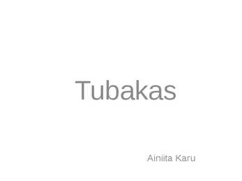 Tubakas
