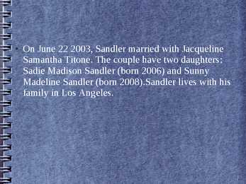 Adam Sandler #3
