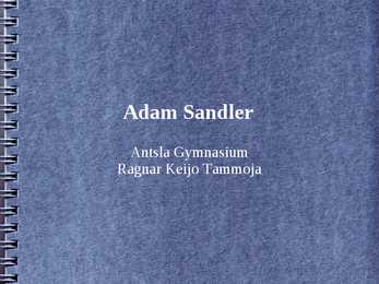 Adam Sandler