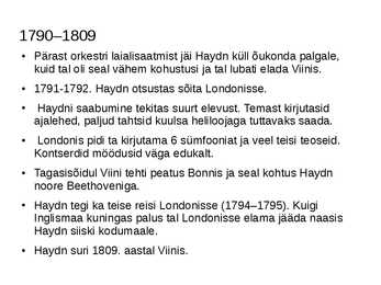 J Haydn #5