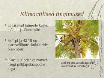 Põllumajanduse arengut ja paigutust mõjutavad tegurid #12