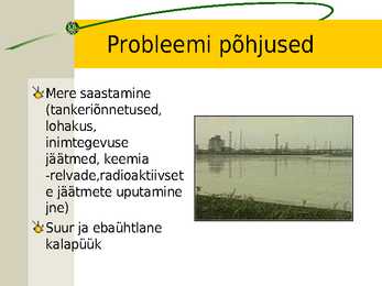 Keskkonnaprobleemid primaarsektoris #13
