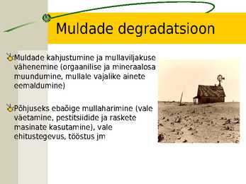 Keskkonnaprobleemid primaarsektoris #4