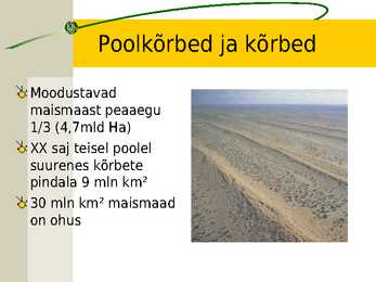 Keskkonnaprobleemid primaarsektoris #6