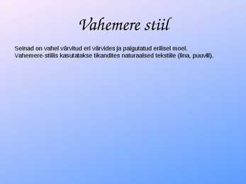 Vahemere stiil sisekujunduses #4