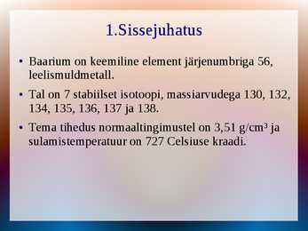 Baarium #3