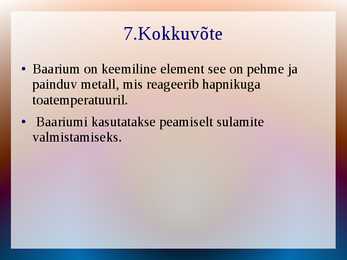 Baarium #9