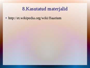 Baarium #10