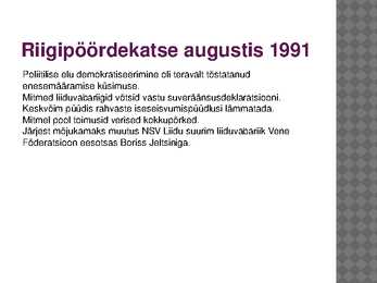 Nõukogude Liidu lagunemine #13