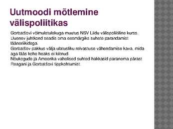 Nõukogude Liidu lagunemine #6