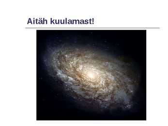 Astronoomilised aastaajad #19
