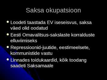 Eesti teise maailmasõja ajal #5