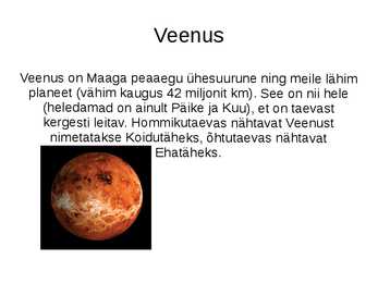 Maa-tüüpi planeedid #13