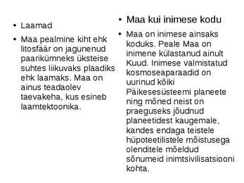 Maa-tüüpi planeedid #26