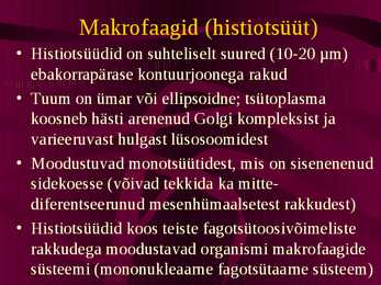 Histoloogia ja embrüoloogia #7