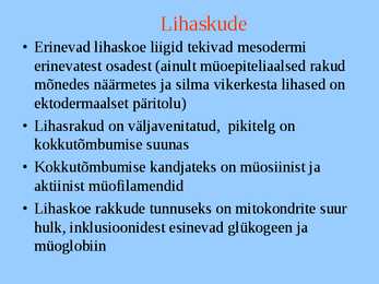 Lihaskude #2