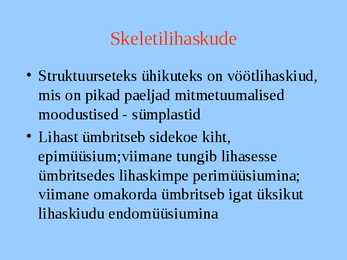 Lihaskude #5