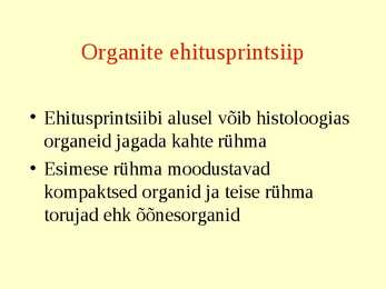 Erihistoloogia-Mikroskoopiline anatoomia #5