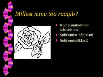 Kommunikatsiooni teemaline I kursuse lõputöö #2