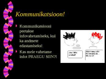 Kommunikatsiooni teemaline I kursuse lõputöö #4
