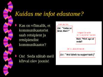 Kommunikatsiooni teemaline I kursuse lõputöö #6