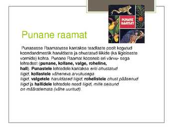 Looduskaitse korraldus Eestis #10
