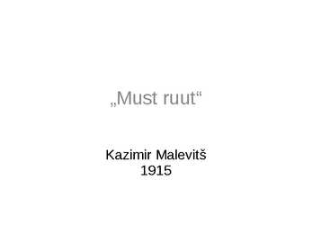 Must ruut
