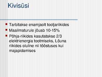 Energiamajandus #16
