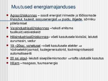 Energiamajandus #5