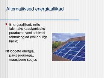 Energiamajandus #10