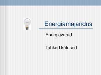 Energiamajandus