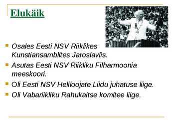 Gustav Ernesaks #4
