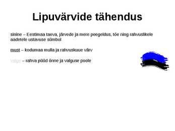 Eesti lipp #4