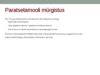 Mittesteroidsete põletikuvastaste ravimite farmakoloogia #61