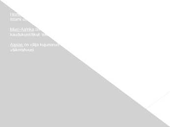 Rahvastiku demograafia #12