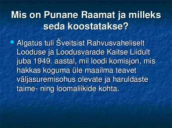 Punane raamat #2