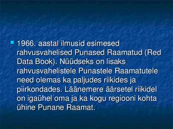 Punane raamat #3