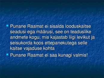 Punane raamat #8
