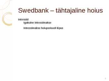 levaade Eesti turul pakutavatest hoiustamisvõimalustest #8