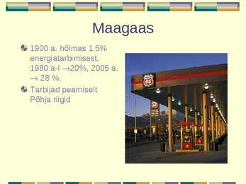 Nafta ja maagaas #18