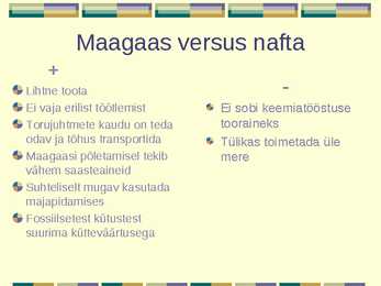 Nafta ja maagaas #19