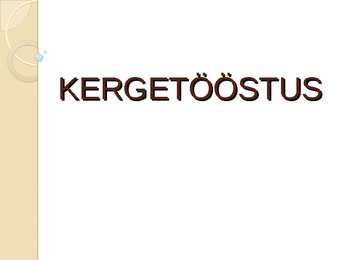 Kergetööstus