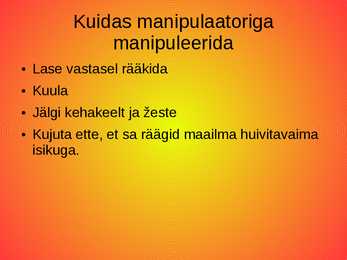 Manipuleerimine #7