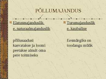 Põllumajanduse mõiste ja koht maailmamajanduses #8