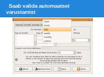Varundamine ja Taastamine #6