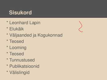 Leonhard Lapin #2