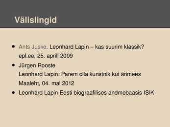 Leonhard Lapin #11